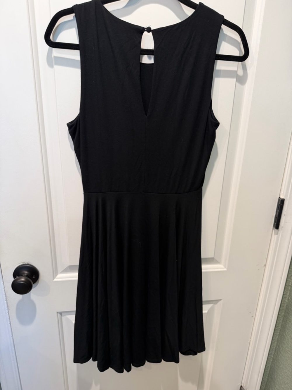 Kenar Black Sleeveless A-Line Mini Dress Size Medium. 0051 - Picture 3 of 3